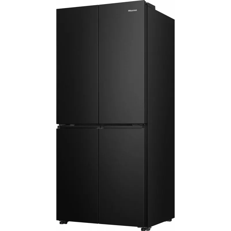 Hisense RQ5P470SAFD Brīvstāvošs Ledusskapis 483 L Melns, Nerūsējošs tērauds