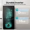 Hisense RQ5P470SAFD Brīvstāvošs Ledusskapis 483 L Melns, Nerūsējošs tērauds