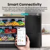 Hisense RQ5P470SAFD Brīvstāvošs Ledusskapis 483 L Melns, Nerūsējošs tērauds