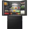 Ledusskapis Hisense RF728N4SBFE, brīvi stāvošs, French door, 560 L, melns