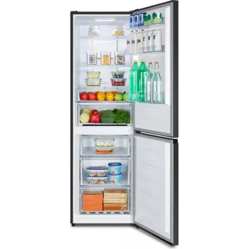 Hisense RB390N4BFC brīvi stāvošs ledusskapis 304 L melns