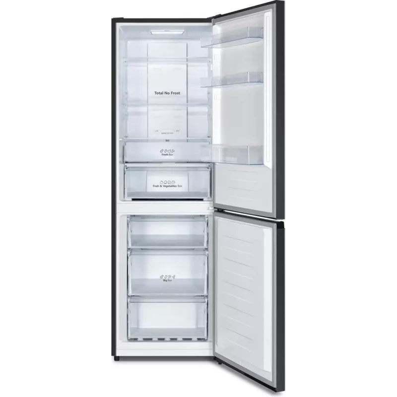 Hisense RB390N4BFC brīvi stāvošs ledusskapis 304 L melns