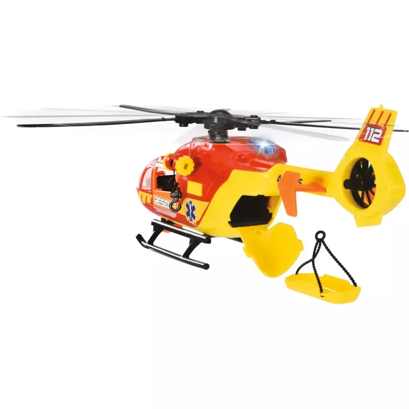 Rotaļlietu ātrās palīdzības helikopters Dickie 203716024, reālistisks dizains