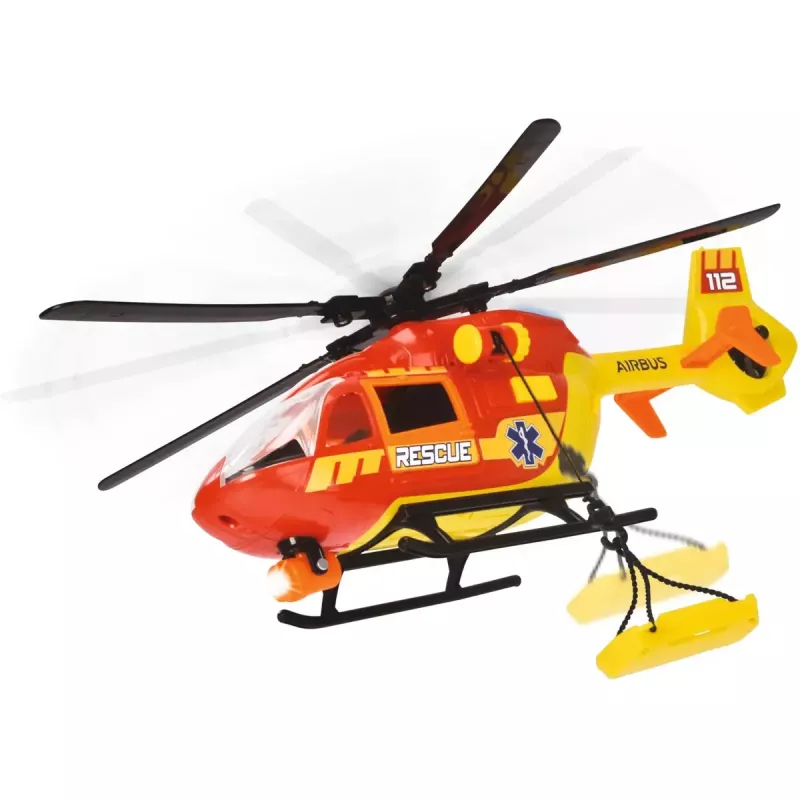 Rotaļlietu ātrās palīdzības helikopters Dickie 203716024, reālistisks dizains