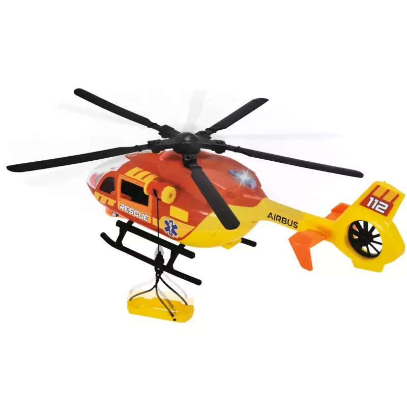Rotaļlietu ātrās palīdzības helikopters Dickie 203716024, reālistisks dizains
