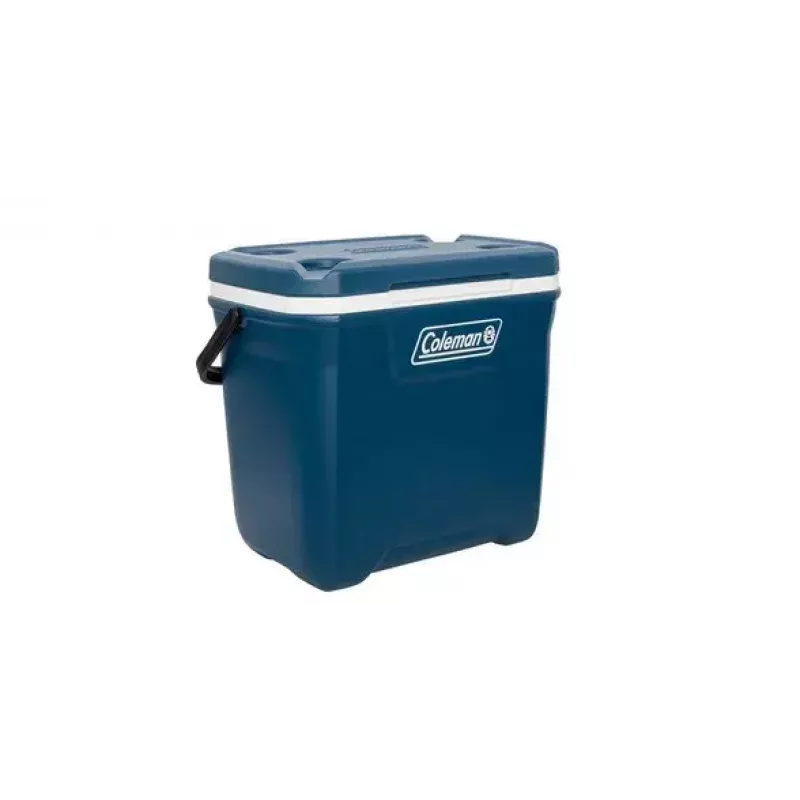 COLEMAN 28QT Xtreme dzesētājs 26 L — zils, HDPE korpuss, PU izolācija