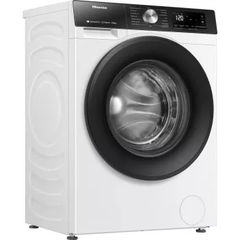 Hisense WD3S8043BW3 veļas žāvētājs Brīvstāvošs Priekšējā ielāde Balts