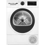 Bosch Serie 6 WQG241001 žāvētājs Brīvstāvošs Priekšējā ielāde 9 kg Balts
