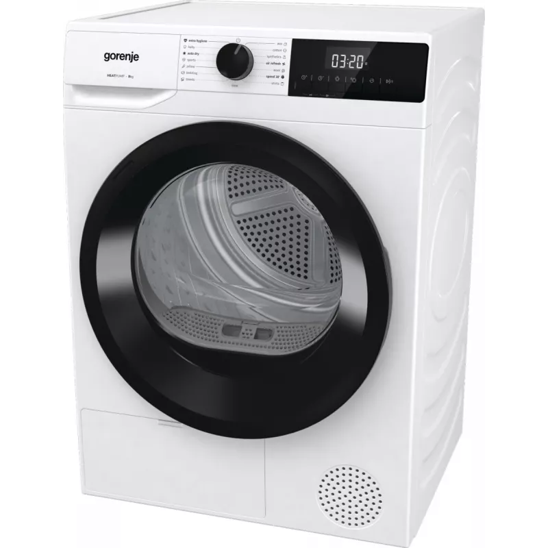 Gorenje DHNE83 žāvētājs Brīvstāvošs Priekšējā ielāde 8 kg Balts