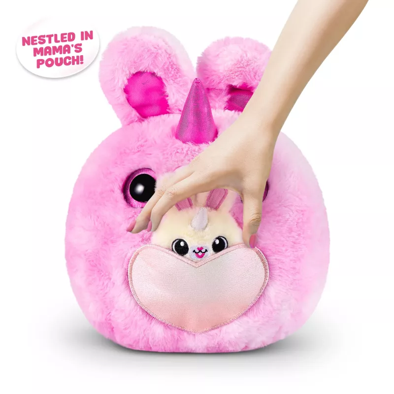 Mīkstā rotaļlieta Zuru Mamacorn Surprise — kolekcionējama Rainbocorns figūriņa