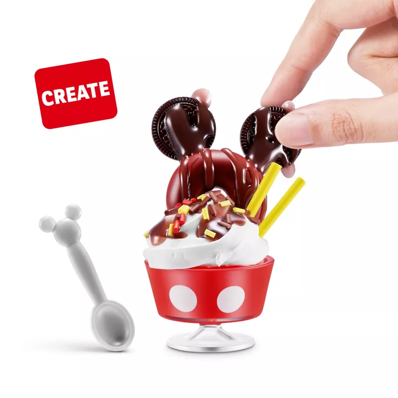 Mini Brands Create Disney Snacks Series 1 Kapsula, Virtuve, 8 gadi, Baterijas iekļautas, LR44, Daudzkrāsains