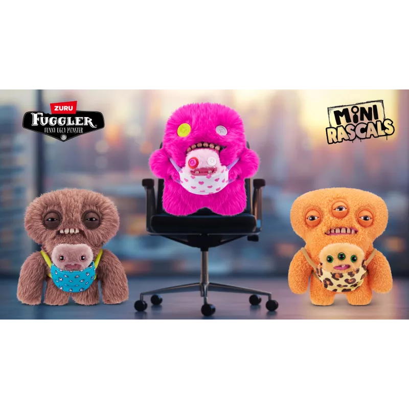 ZURU Fuggler Mini Rascals 9 collu asortiments 1. sērija (Double Trouble)