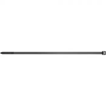 FISCHER 37573 paralēlās ievades kabeļu saite — neilons, 200 mm × 3,6 mm, melna, 100 gab.