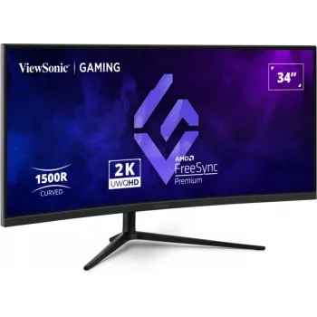 Viewsonic VX3418C-2K datora monitors 86.4 cm (34 colli) 3440 x 1440 pikseļi UltraWide Quad HD Melns