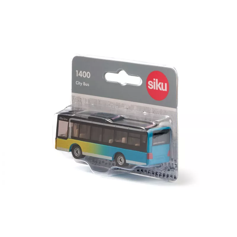 Siku pilsētas autobuss City Bus salikts modelis