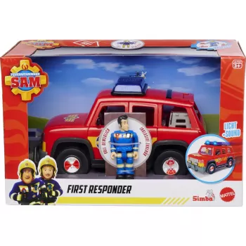 Rotaļu auto Simba-Dickie Fireman Sam First Responder Vehicle – glābšanas transportlīdzeklis lomu spēlēm