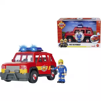 Rotaļu auto Simba-Dickie Fireman Sam First Responder Vehicle – glābšanas transportlīdzeklis lomu spēlēm