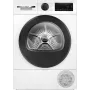 Bosch Serie 6 WQG243D41 veļas žāvētājs Brīvstāvošs Priekšējā ielāde 9 kg Balts
