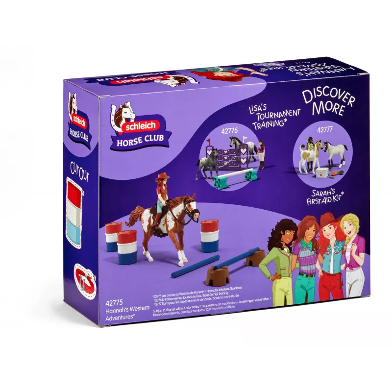 Schleich HORSE CLUB Hannah's Western Adventures