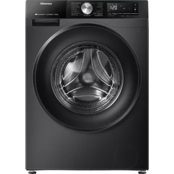 Veļas žāvētājs Hisense WD3S8043BB3, brīvi stāvošs, priekšējā ielāde, melns