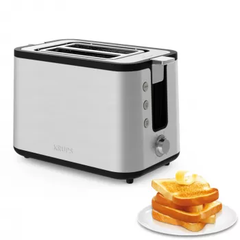 Toasteris Krups KH442 2 šķēles 850 W Nerūsējošais tērauds