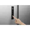 Gorenje Side by side NRS917E41X SI, Brīvstāvošs, Amerikāņu durvis, Pelēks, 2 durvis, Skārienvadība, LED
