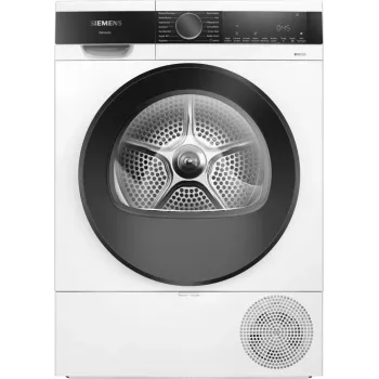 Siemens iQ500 WQ33G2D41 veļas žāvētājs Brīvi stāvošs Priekšējā ielāde 9 kg Balts