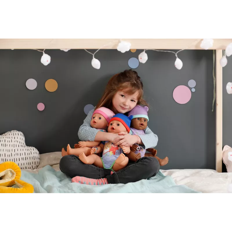 BABY born @ Eva 43cm lelle, daudzkrāsaina