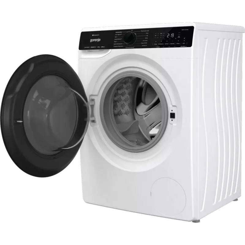 Gorenje WPNA84A2TS veļas mazgājamā mašīna, priekšējā ielāde, 8 kg, 1400 apgr./min, melna, balta