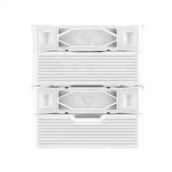 CPU dzesētājs Montech NX600 (balts) ar 120 mm ventilatoru