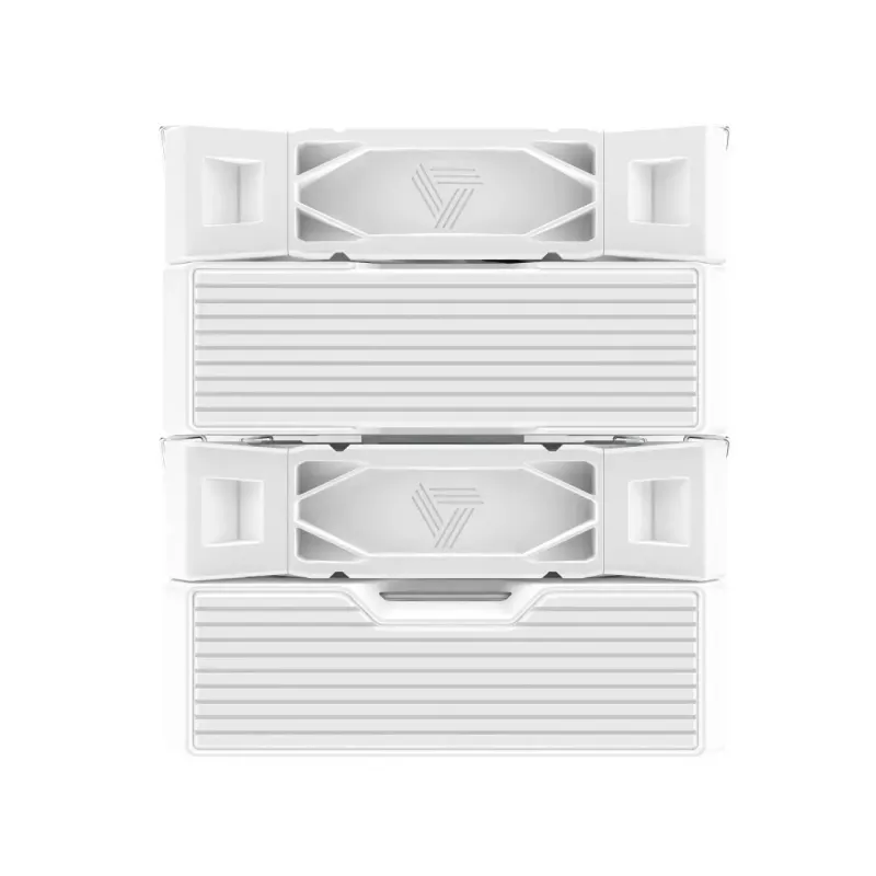 CPU dzesētājs Montech NX600 (balts) ar 120 mm ventilatoru