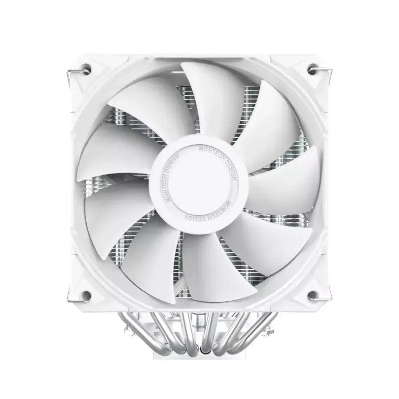 CPU dzesētājs Montech NX600 (balts) ar 120 mm ventilatoru