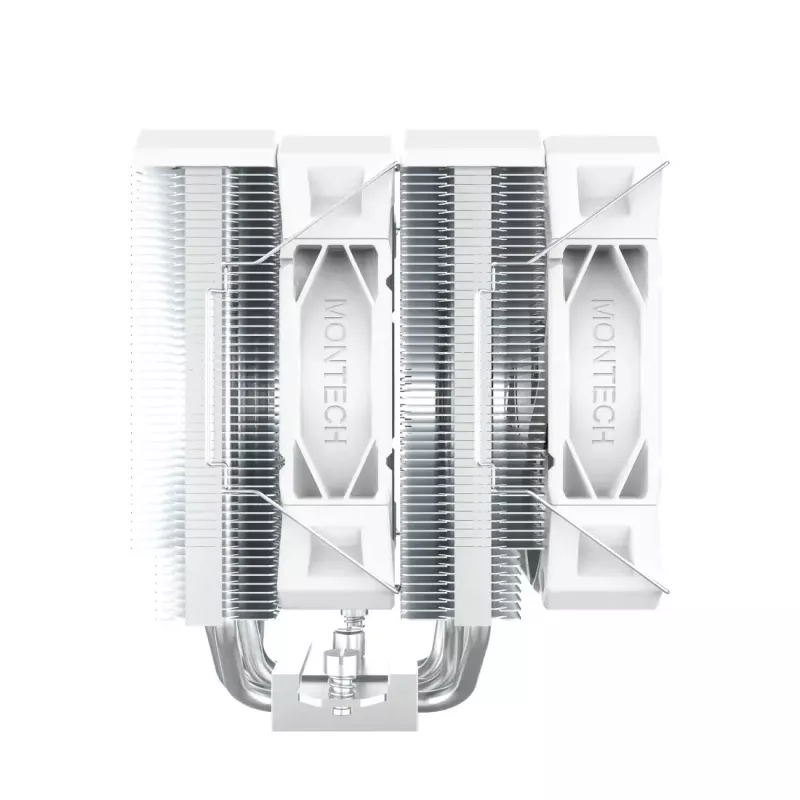 CPU dzesētājs Montech NX600 (balts) ar 120 mm ventilatoru