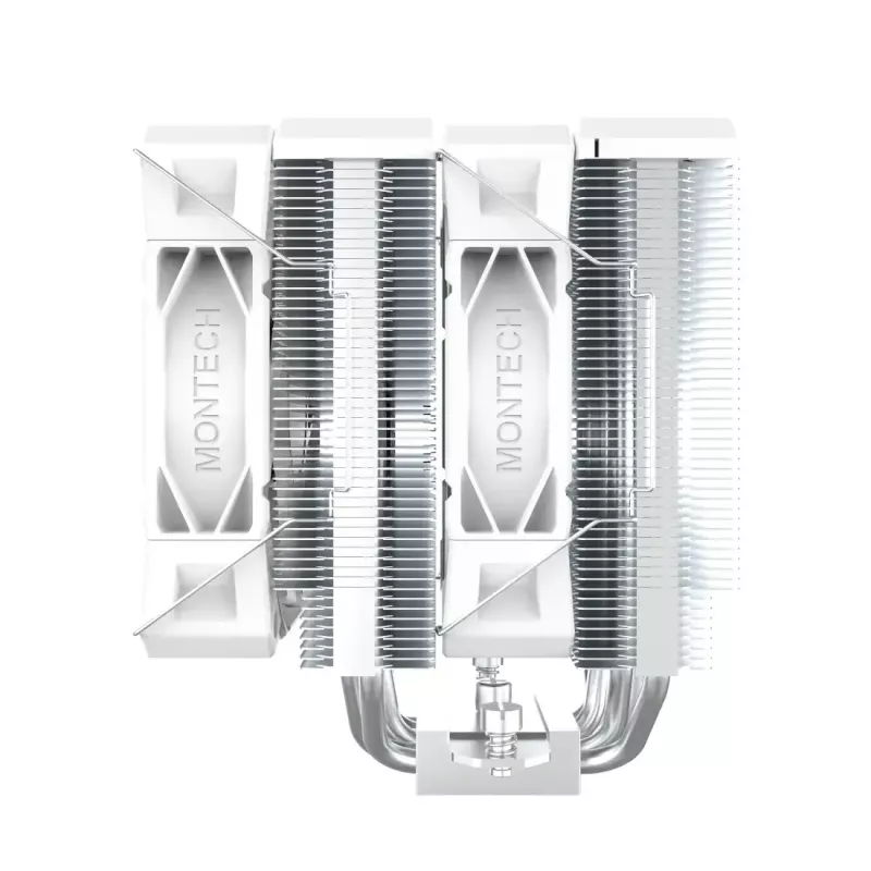 CPU dzesētājs Montech NX600 (balts) ar 120 mm ventilatoru