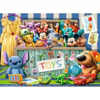 Bērnu puzle Ravensburger Disney Pixar Toy Collection — 100 gabali