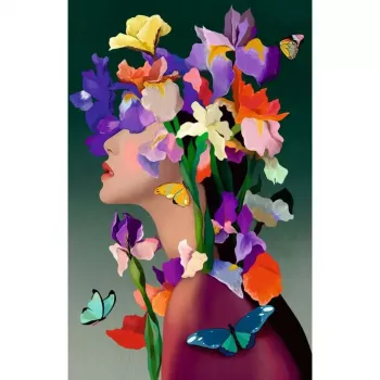 Puzle Ravensburger Puzzle Moment Iris — 200 gabali, komplektā kastītē