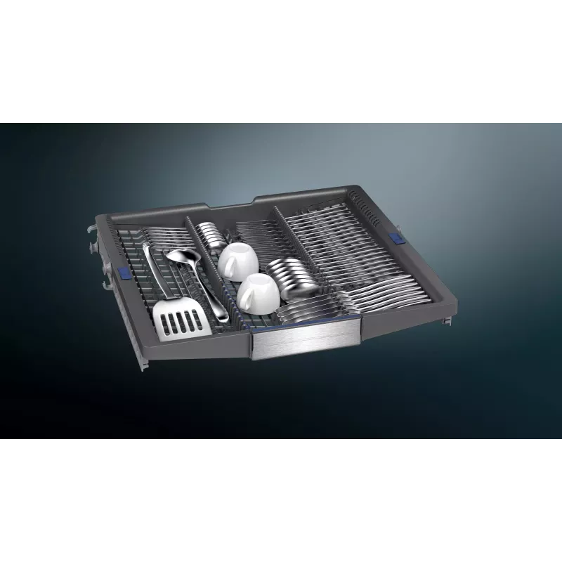 Siemens iQ700 SX87TX02CE trauku mazgājamā mašīna, pilnībā iebūvējama, 14 komplekti