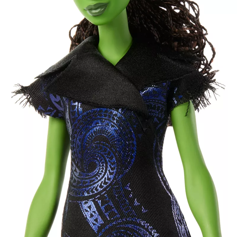 Mattel Universal Pictures’ Wicked: For Good dziedoša Elfabas lelle, filmas iedvesmots tērps, dzied “For Good”