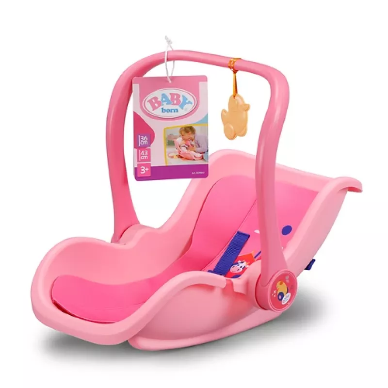 BABY born Comfort Seat Pink leļļu ceļojumu sēdeklītis