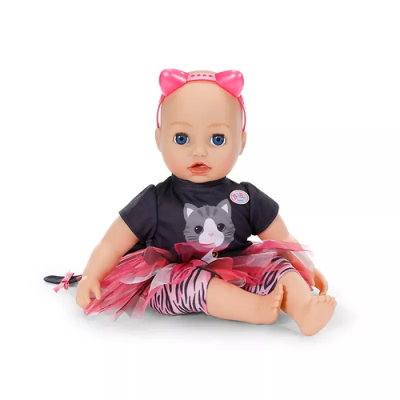BABY born Kaķu kleita, leļļu apģērba komplekts