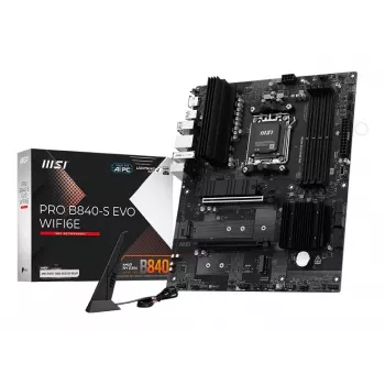 MSI Pro B840-S EVO WIFI6E AMD B840 Socket AM5 ATX mātesplate