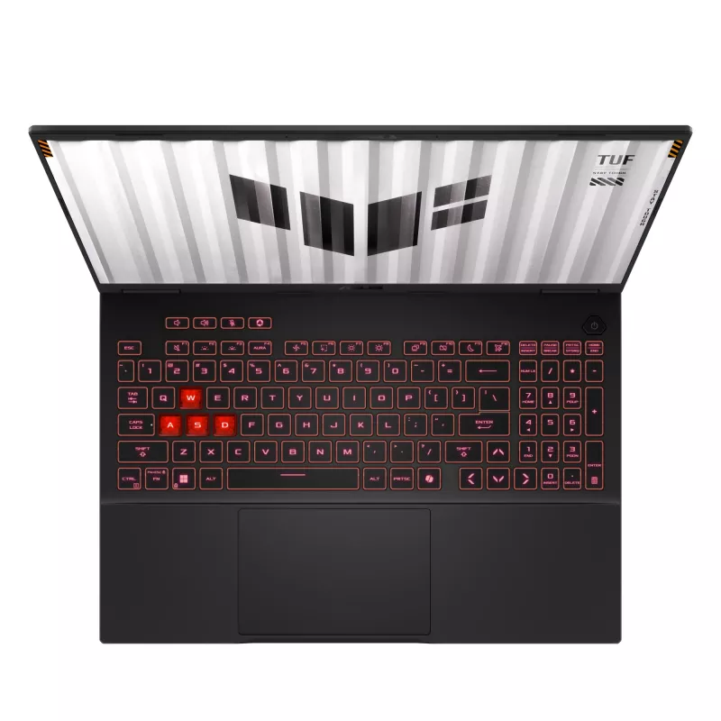 ASUS TUF Gaming A16 FA608UP-RV019W AMD Ryzen™ 7 260 klēpjdators 40,6 cm (16 collu) WUXGA 32 GB DDR5-SDRAM 1 TB SSD NVIDIA GeForce RTX 5070 Wi-Fi 6E (802.11ax) Windows 11 Home pelēks