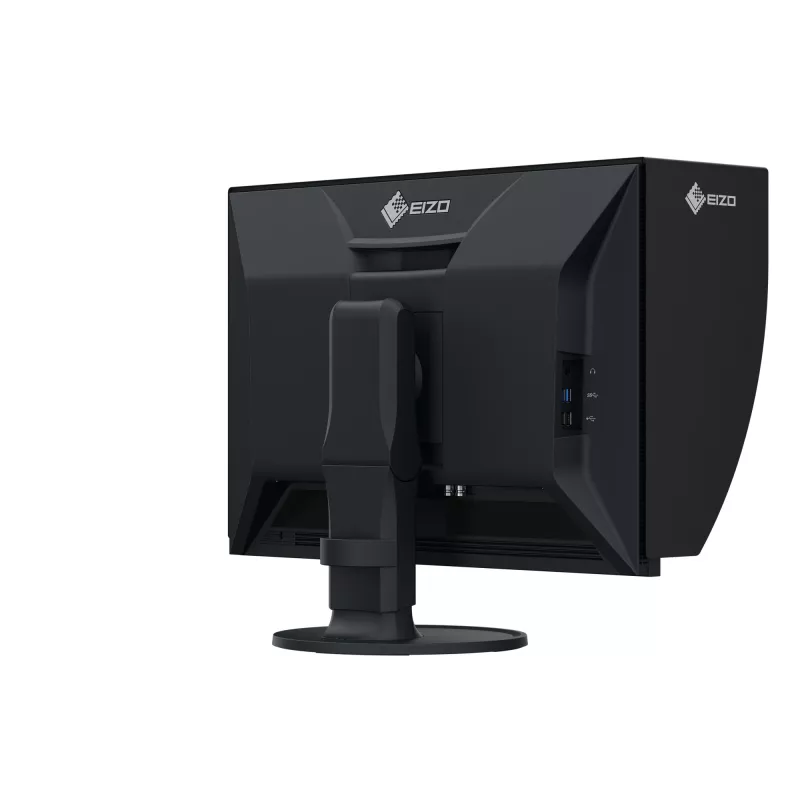 EIZO ColorEdge CG2400SV 24.1 collu (61.2 cm) WUXGA IPS LCD monitors 1920×1200, USB 3.2 centrmezgls, VESA, augstuma regulējams, melns