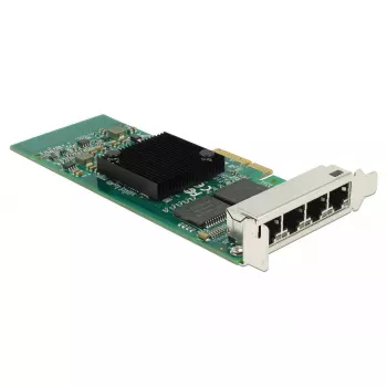 DeLOCK 89946 iekšējā tīkla karte 4 porti Gigabit Ethernet PCI Express