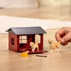 Schleich FARM WORLD Suņu būda ar zelta retrīveru