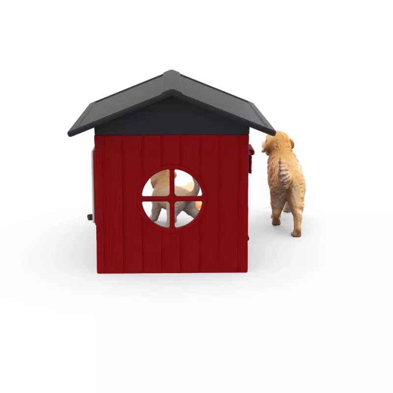 Schleich FARM WORLD Suņu būda ar zelta retrīveru