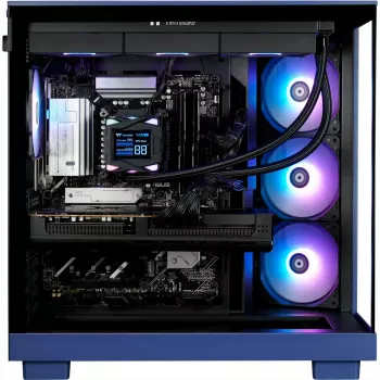 Galddators THERMALTAKE FTW V380XL 9070XT violets/caurspīdīgs ar Windows 11 Pro