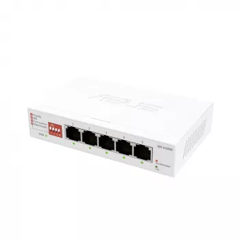 ASUS QG-U1050 Nepārvaldāms 2.5G Ethernet slēdzis (100/1000/2500) Balts