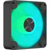 APNX FP1-120 120 mm korpusa ventilatori 3 komplektā (melns)