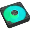 APNX FP1-120 120 mm korpusa ventilatori 3 komplektā (melns)